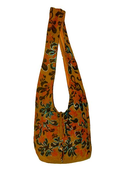Festival ethnic shoulder bag, bright and colourful | HuB Collection